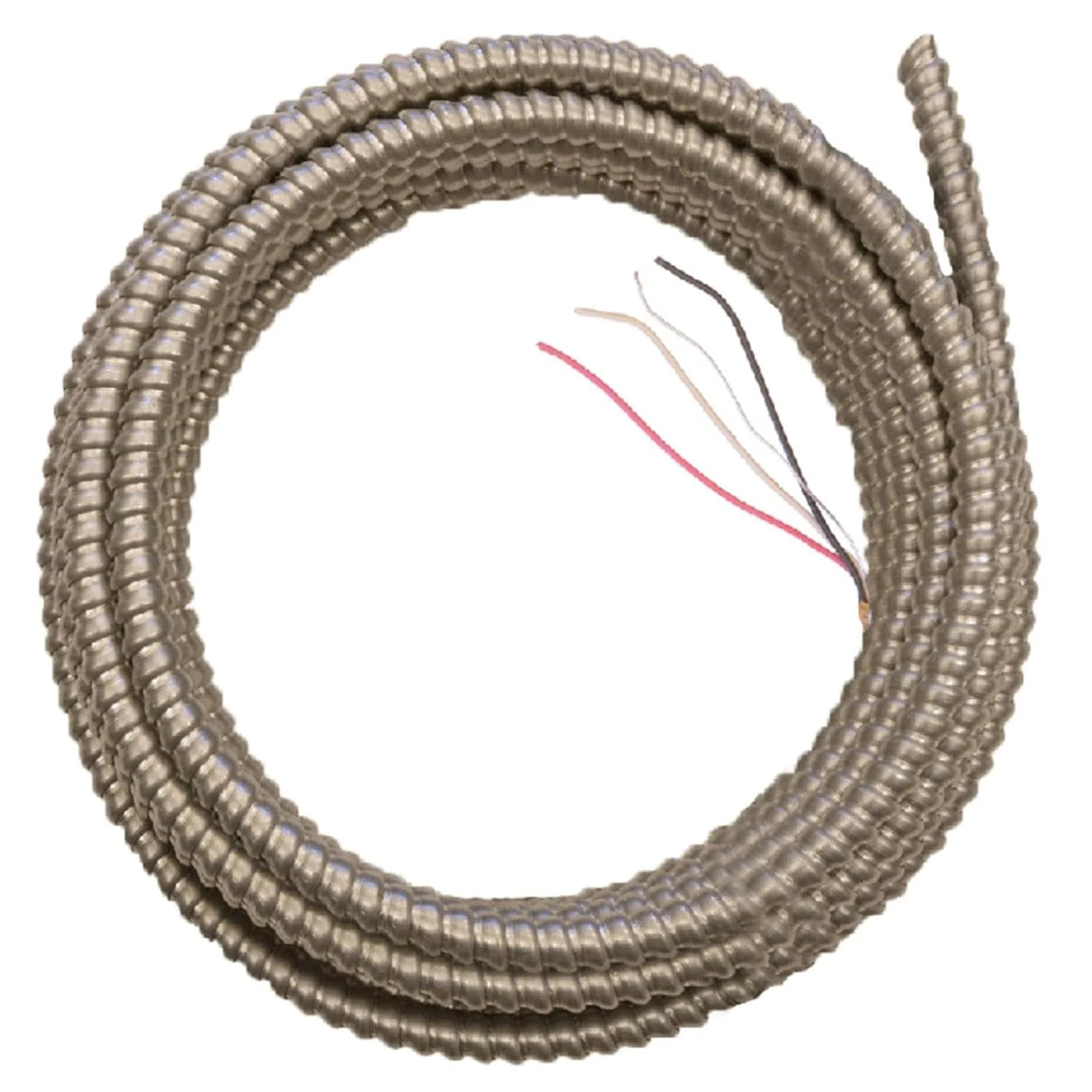 کابل زره دار فلزی Southwire Armorlite با هادی های مسی جامد 14-3 به طول 50 فوت کابل زره دار فلزی Southwire Armorlite با هادی های مسی جامد 14-3 به طول 50 فوت