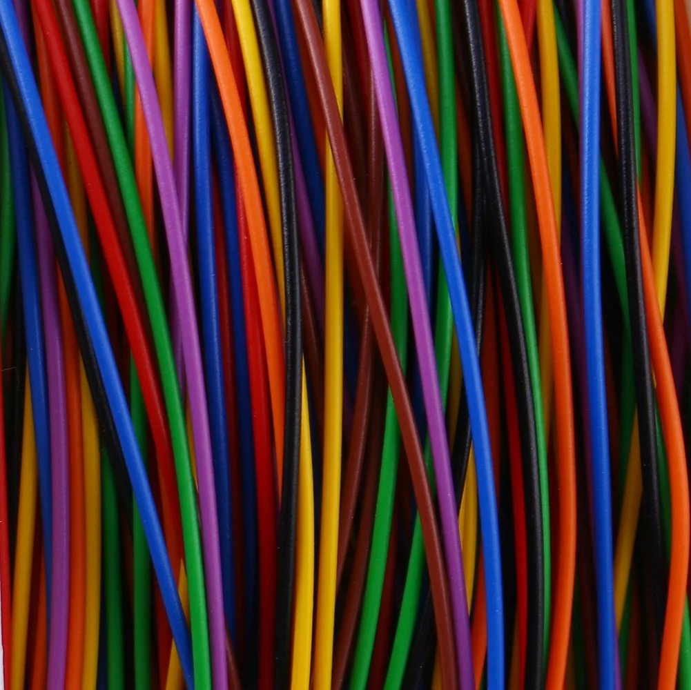 سیم مسی عایق دار رنگی تانگشی مدل B-30-1000، 8 رشته، 30AWG، طول 280 متر سیم مسی عایق دار رنگی تانگشی مدل B-30-1000، 8 رشته، 30AWG، طول 280 متر