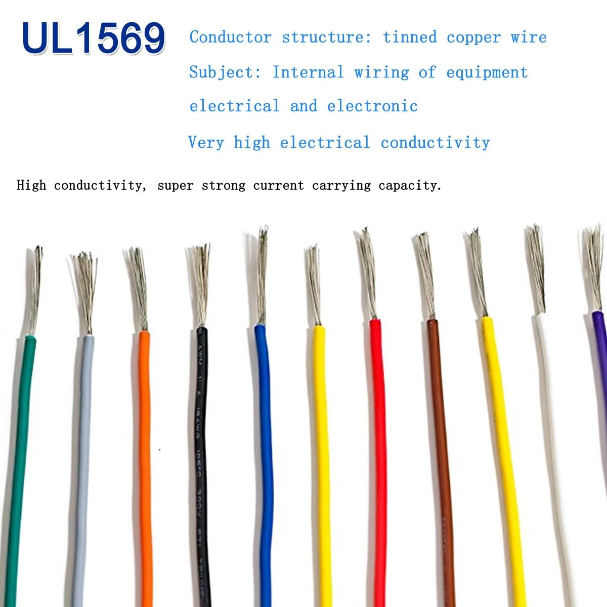 کیت سیم کشی تجهیزات الکترونیکی UL1569-28AWG، سیم مسی جامد و قلع اندود، سیم رابط رشته ای، لوازم الکترونیکی DIY، سیم مقاوم در برابر درجه حرارت بالا، شامل ابزار <5 متر در 6 رنگ> کیت سیم کشی تجهیزات الکترونیکی UL1569-28AWG، سیم مسی جامد و قلع اندود، سیم رابط رشته ای، لوازم الکترونیکی DIY، سیم مقاوم در برابر درجه حرارت بالا، شامل ابزار <5 متر در 6 رنگ>