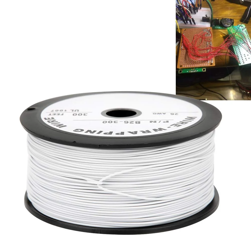 سیم روکش دار سیم کابل برق - سیم برق UL1007 سیم اتصال کابل سیم کشی هوانوردی مس قلع اندود 100 متر 26AWG سیم روکش دار سیم کابل برق - سیم برق UL1007 سیم اتصال کابل سیم کشی هوانوردی مس قلع اندود 100 متر 26AWG