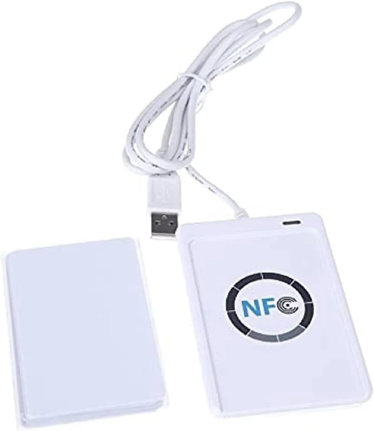 دستگاه کارت خوان هوشمند بدون تماس NFC ACR122U RFID، کارت خوان و نویسنده هوشمند بدون تماس NFC ACR122U RFID / USB + 5 عدد کارت IC