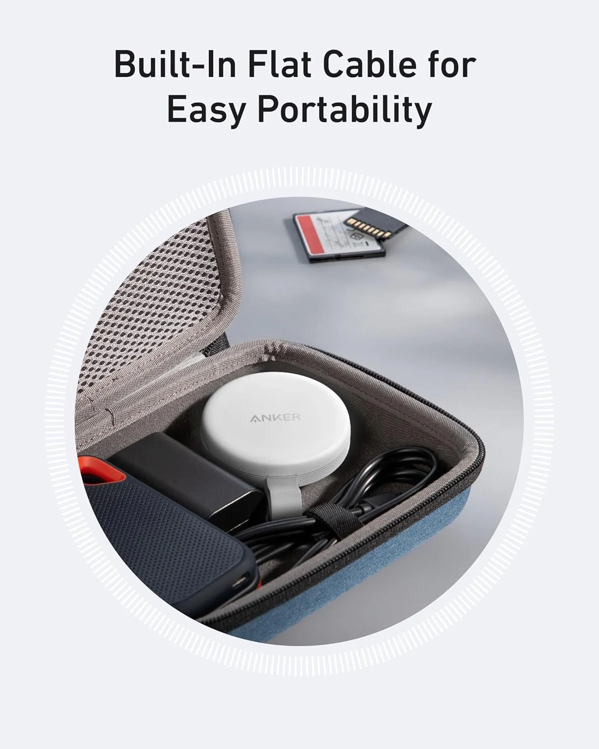 آداپتور USB-C انکر MagGo، کارت خوان SD برای سری آیفون 17، کارت خوان حافظه مغناطیسی قابل حمل با کابل داخلی، دو اسلات برای کارت SD و TF، حداکثر سرعت انتقال داده 312 مگابایت بر ثانیه برای دستگاه های USB C (مشکی) آداپتور USB-C انکر MagGo، کارت خوان SD برای سری آیفون 17، کارت خوان حافظه مغناطیسی قابل حمل با کابل داخلی، دو اسلات برای کارت SD و TF، حداکثر سرعت انتقال داده 312 مگابایت بر ثانیه برای دستگاه های USB C (مشکی)