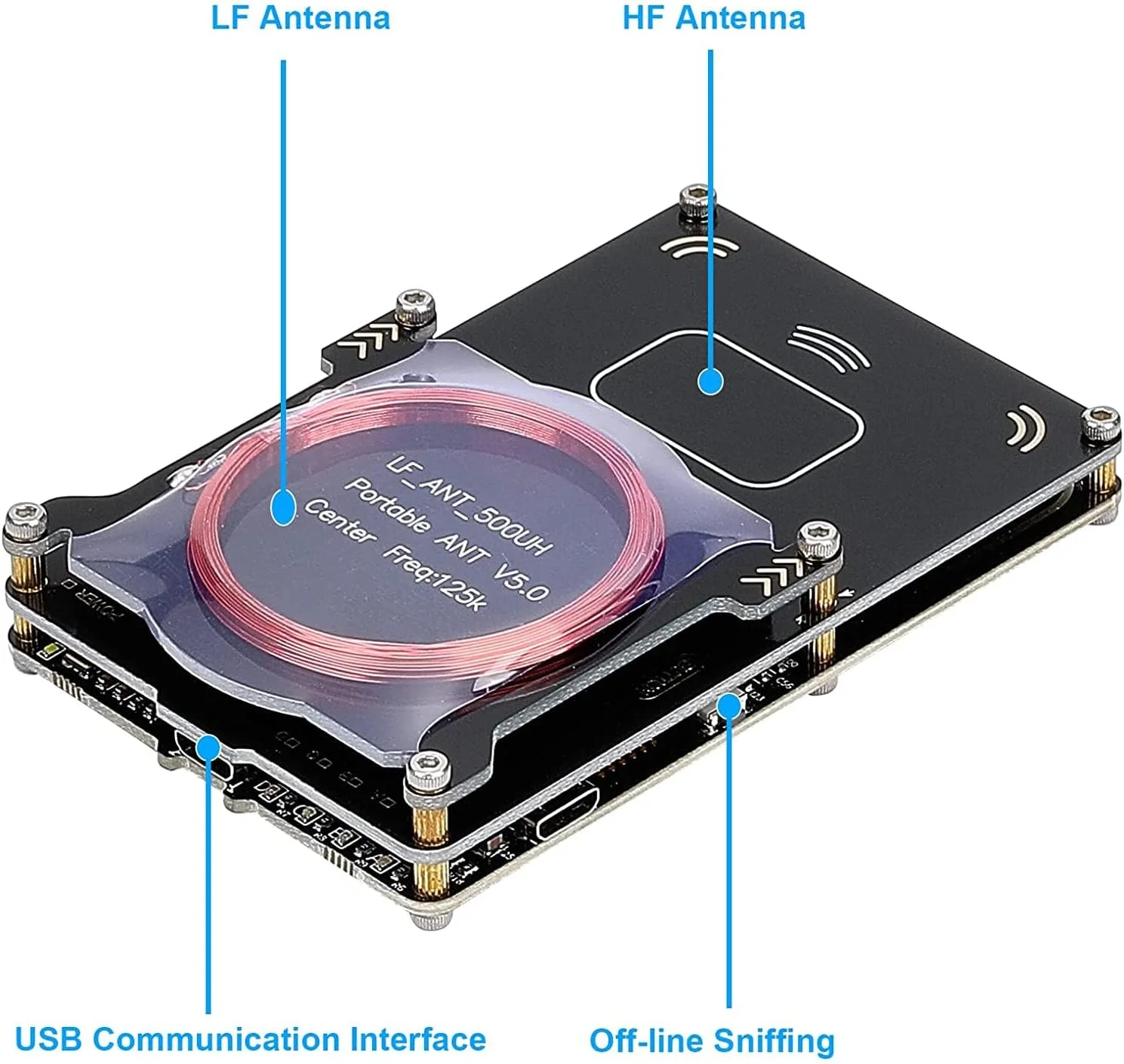 ابزار توسعه RFID و NFC مدل Proxmark 3 – خواننده، نویسنده و شبیه‌ساز چند فرکانسی برای تحقیقات امنیتی و تست کارت