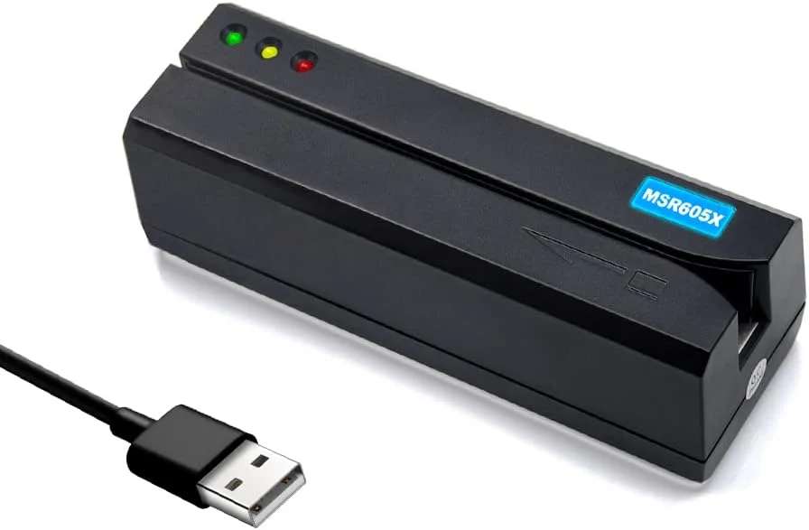 دستگاه کارت خوان و نویسنده Deftun USB مدل MSR605X با قابلیت خواندن و نوشتن 3 ترک دستگاه کارت خوان و نویسنده Deftun USB مدل MSR605X با قابلیت خواندن و نوشتن 3 ترک