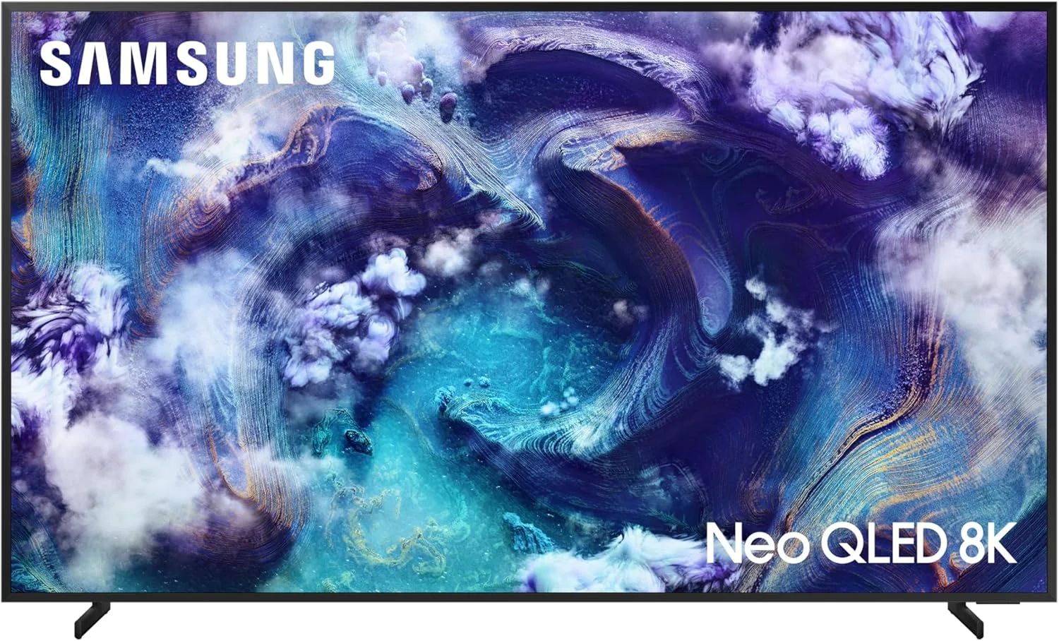 تلویزیون 85 اینچ Neo QLED سامسونگ، QN900F، 8K، Mini LED، ارتقاء کیفیت تصویر 8K با هوش مصنوعی، طراحی قاب فلزی، فروشگاه هنری، بدون بازتاب نور، تلویزیون هوشمند Samsung Vision AI، QA85QN900FUXZN (نسخه امارات متحده عربی - 2025)