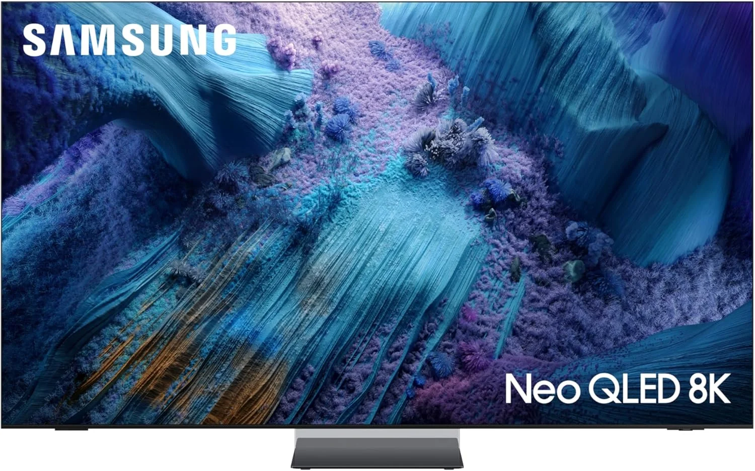 تلویزیون 75 اینچ Neo QLED سامسونگ، QN990F، 8K، Mini LED، پردازنده NQ8 AI Gen3، ارتقاء کیفیت تصویر 8K AI Pro، اتصال بی سیم One Connect، ضد انعکاس نور، تلویزیون هوشمند Samsung Vision AI، QA75QN990FUXZN (نسخه امارات متحده عربی - 2025)