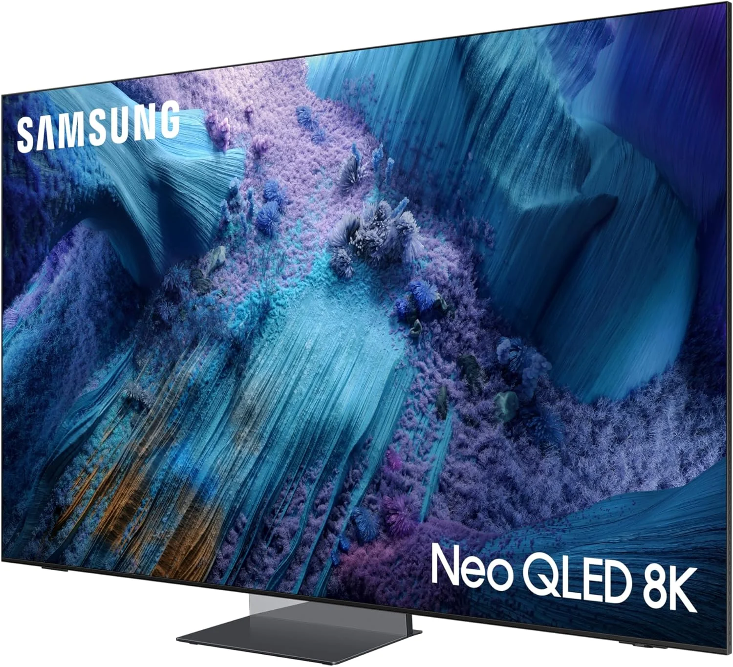 تلویزیون 75 اینچ Neo QLED سامسونگ، QN990F، 8K، Mini LED، پردازنده NQ8 AI Gen3، ارتقاء کیفیت تصویر 8K AI Pro، اتصال بی سیم One Connect، ضد انعکاس نور، تلویزیون هوشمند Samsung Vision AI، QA75QN990FUXZN (نسخه امارات متحده عربی - 2025)