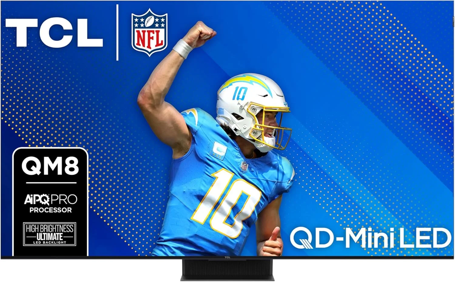 تلویزیون هوشمند 65 اینچی TCL QM85 QLED 4K QD-Mini LED با Google TV (مدل 65QM851G، 2024) Dolby Vision IQ HDR، Dolby Atmos، شتابدهنده بازی تا 240 هرتز، ریموت صوتی، سازگار با Alexa، تلویزیون استریم تلویزیون هوشمند 65 اینچی TCL QM85 QLED 4K QD-Mini LED با Google TV (مدل 65QM851G، 2024) Dolby Vision IQ HDR، Dolby Atmos، شتابدهنده بازی تا 240 هرتز، ریموت صوتی، سازگار با Alexa، تلویزیون استریم