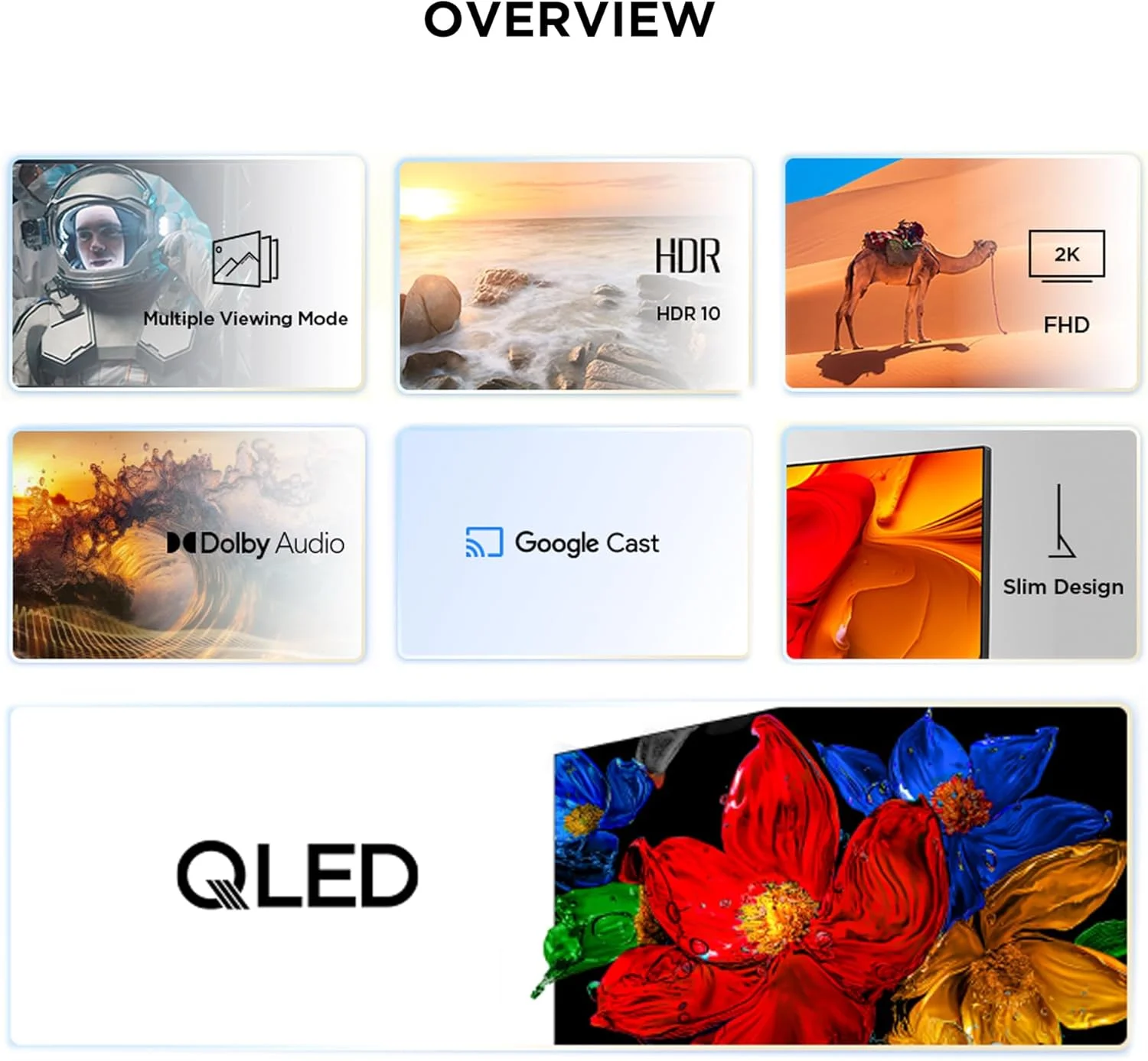 تلویزیون هوشمند 50 اینچی TCL مدل 50S5K، تلویزیون QLED HDR 10 با Google TV، صدای Dolby، حالت بازی، مراقبت چندگانه از چشم با طراحی باریک (مدل 2025) تلویزیون هوشمند 50 اینچی TCL مدل 50S5K، تلویزیون QLED HDR 10 با Google TV، صدای Dolby، حالت بازی، مراقبت چندگانه از چشم با طراحی باریک (مدل 2025)