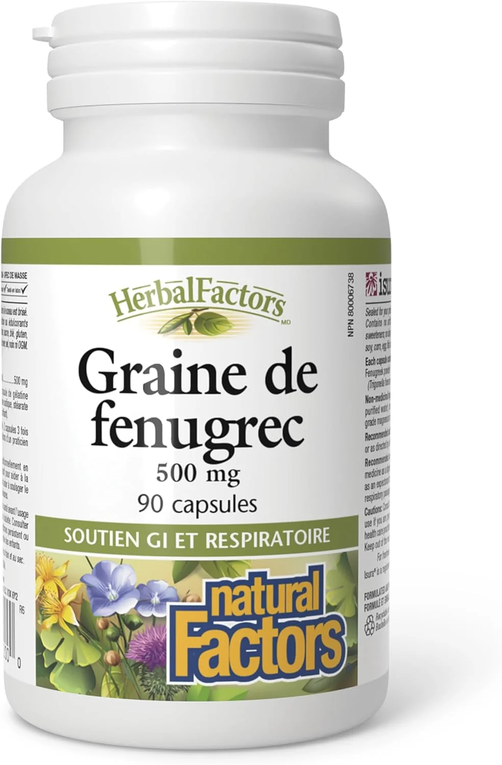 نچرال فاکتورز شنبلیله 500 میلی گرم 90 کپسول