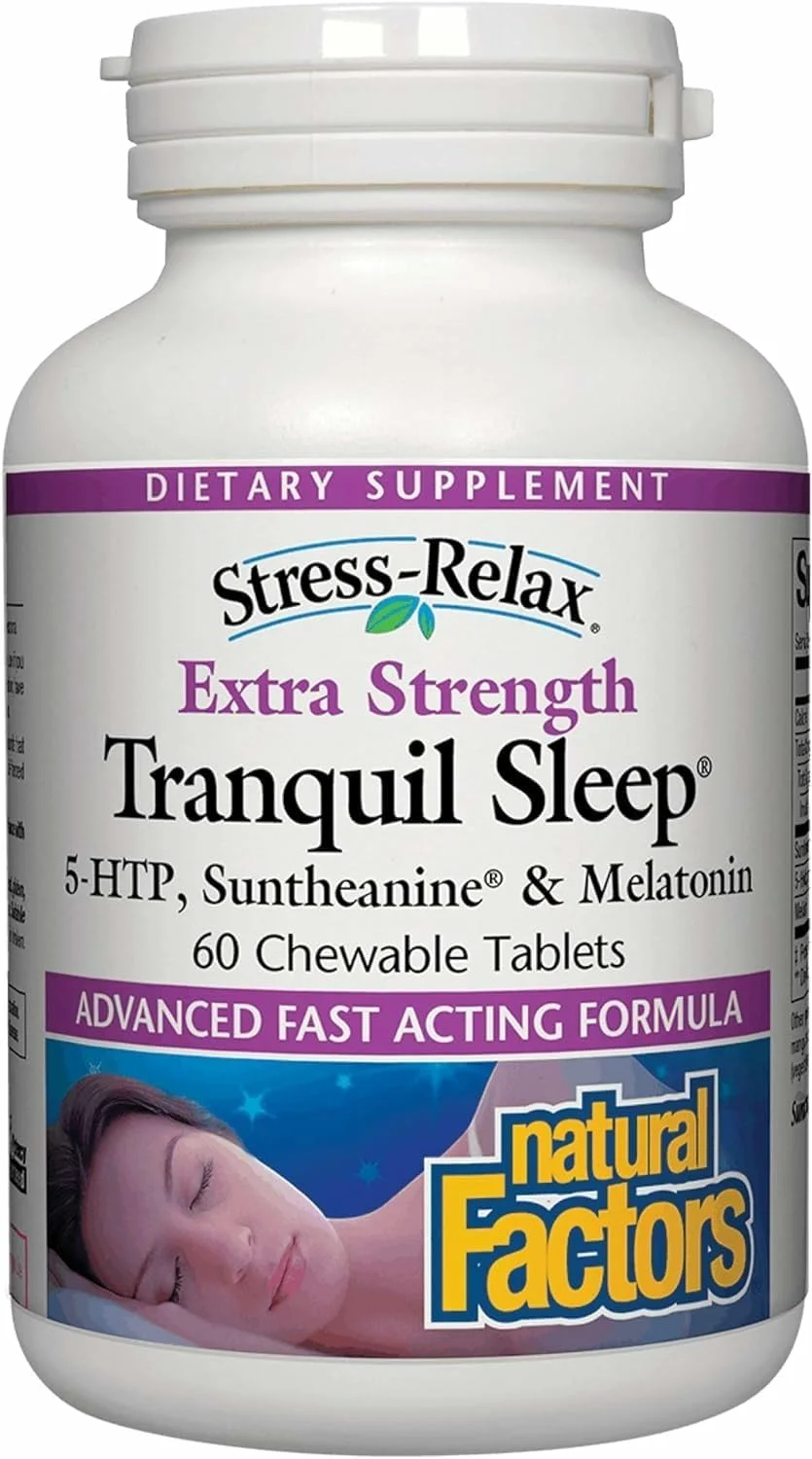 قرص جویدنی خواب آرام با طعم میوه های استوایی نچرال فاکتورز - 60 عدد