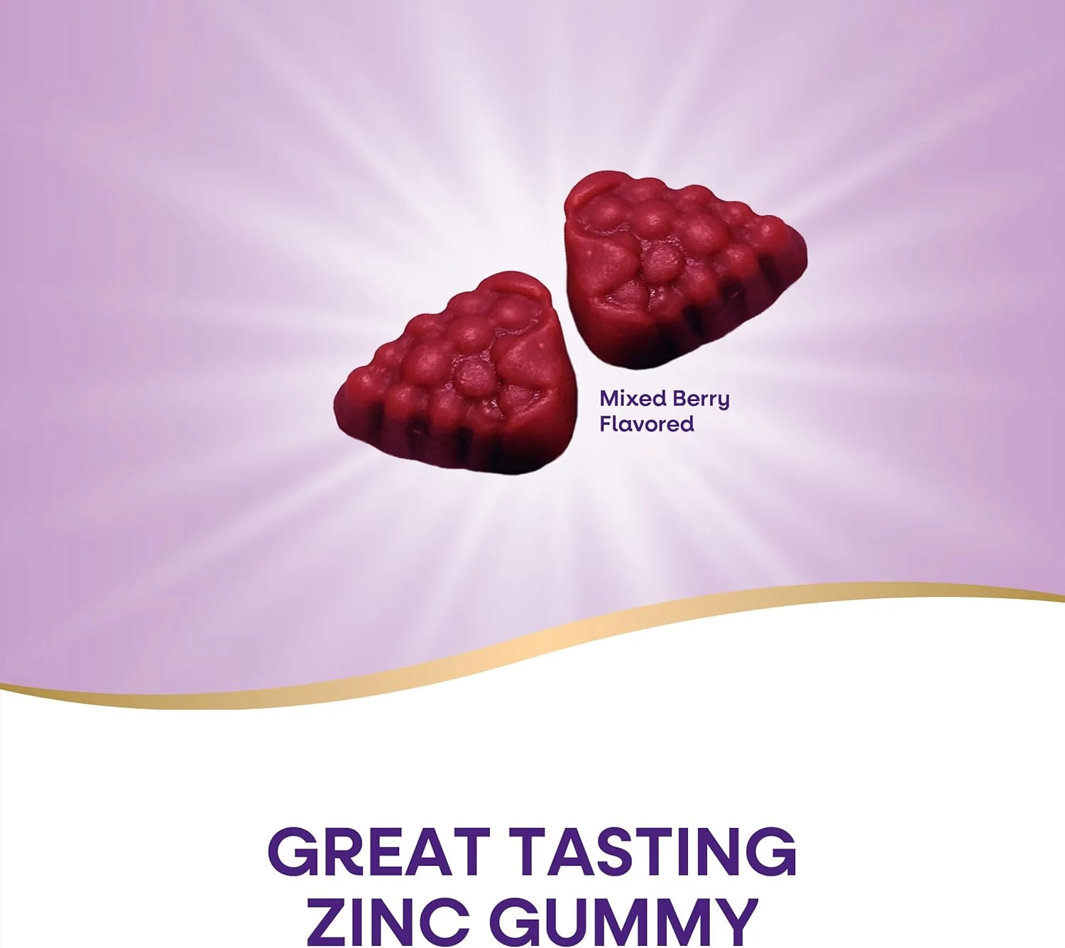 پاستیل زینک Nature's Way، ۱۲۰ عدد | پشتیبانی از سلامت سیستم ایمنی | با طعم توت های مخلوط | ۲۲ میلی گرم در هر ۲ پاستیل | مکمل غذایی پکتین گیاهی