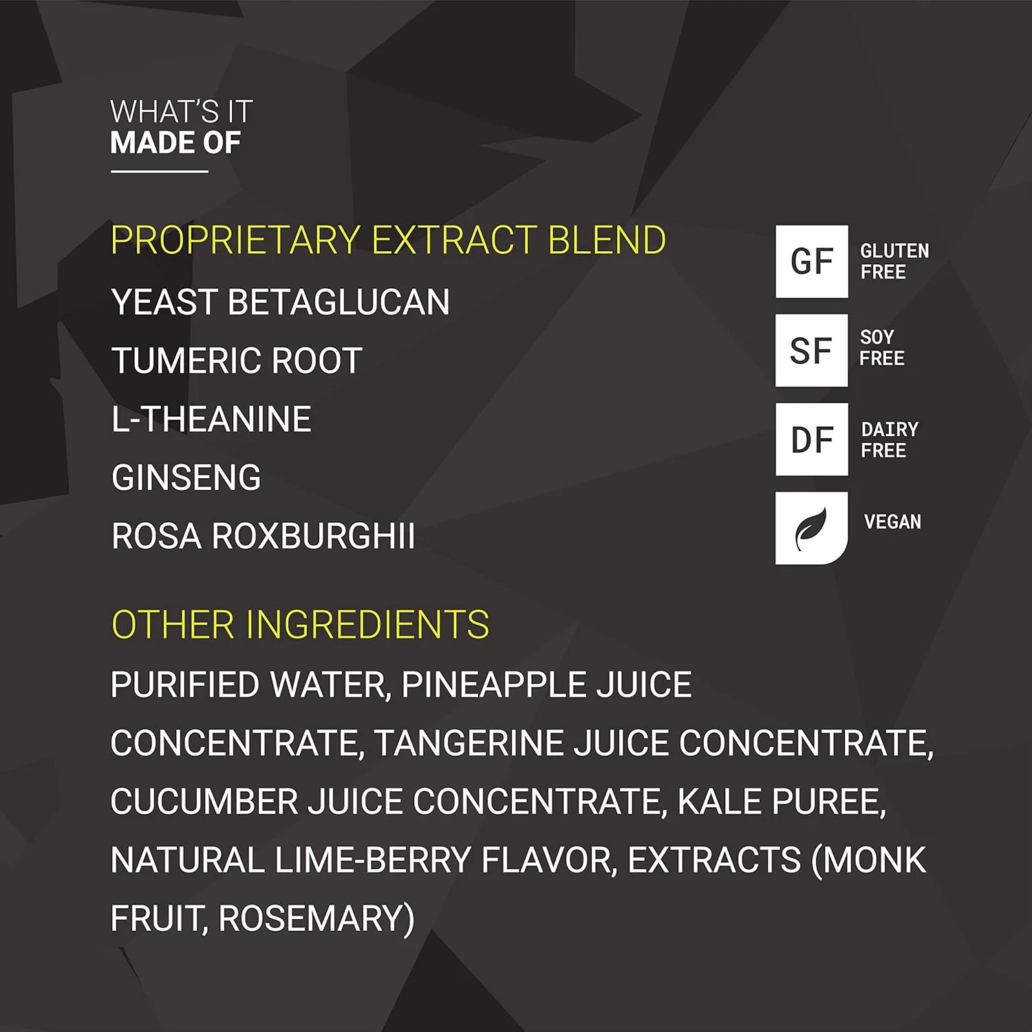 نوشیدنی گیاهی تقویت کننده ریکاوری و سیستم ایمنی بدن ATAQ، طعم لیمو و توت، حاوی آداپتوژن ها و نوتروپیک ها برای ریکاوری، شیرین شده به طور طبیعی، بطری 2 اونسی، بسته 6 عددی