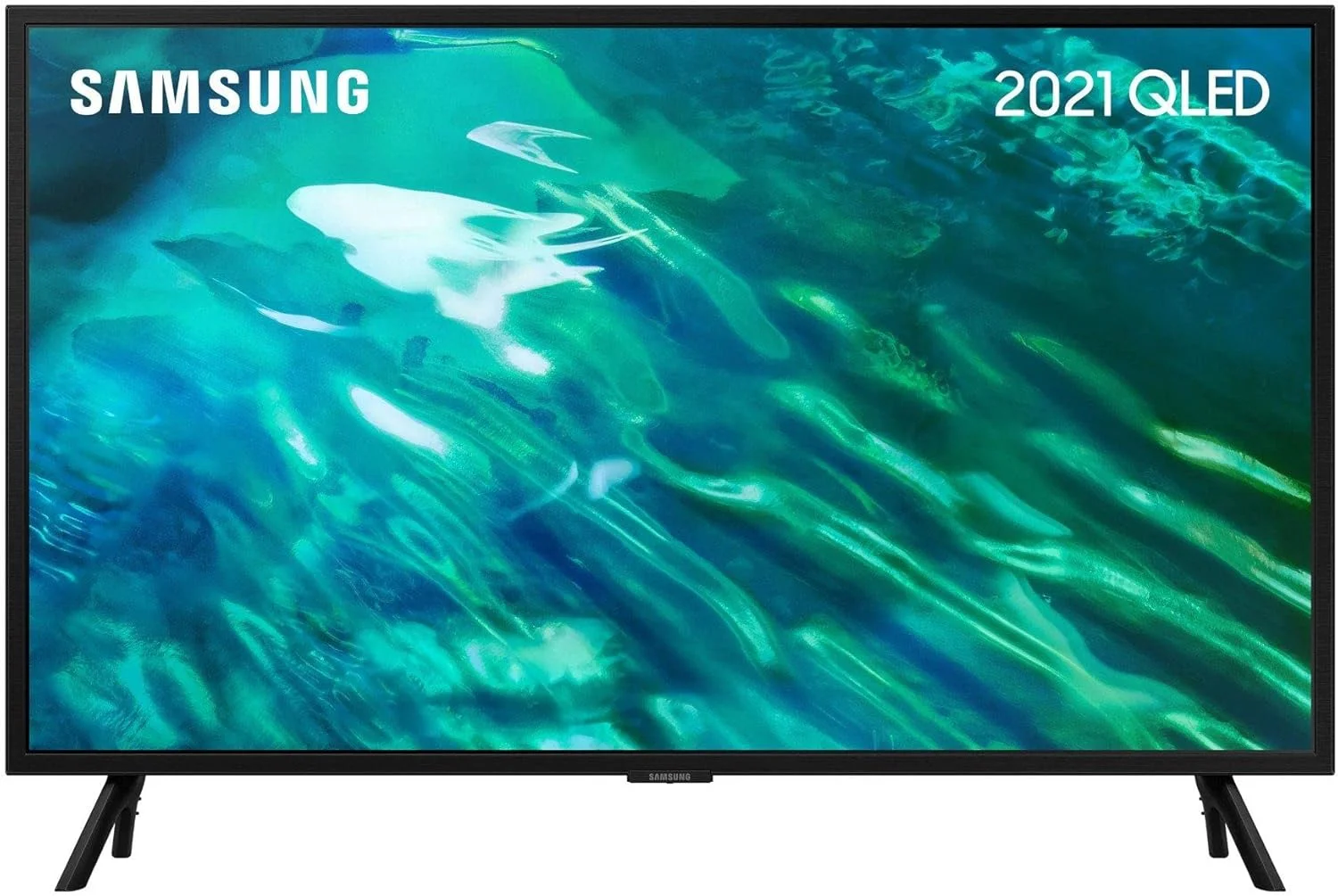 تلویزیون هوشمند 32 اینچ سامسونگ QLED HDR مدل Q50A (سال 2021) - تلویزیون QLED جمع و جور، ایده آل برای بازی، حجم رنگ 100٪ و دارای الکسا، قابلیت Screen Mirroring و Object Tracking Sound Lite با پردازنده Quantum تلویزیون هوشمند 32 اینچ سامسونگ QLED HDR مدل Q50A (سال 2021) - تلویزیون QLED جمع و جور، ایده آل برای بازی، حجم رنگ 100٪ و دارای الکسا، قابلیت Screen Mirroring و Object Tracking Sound Lite با پردازنده Quantum