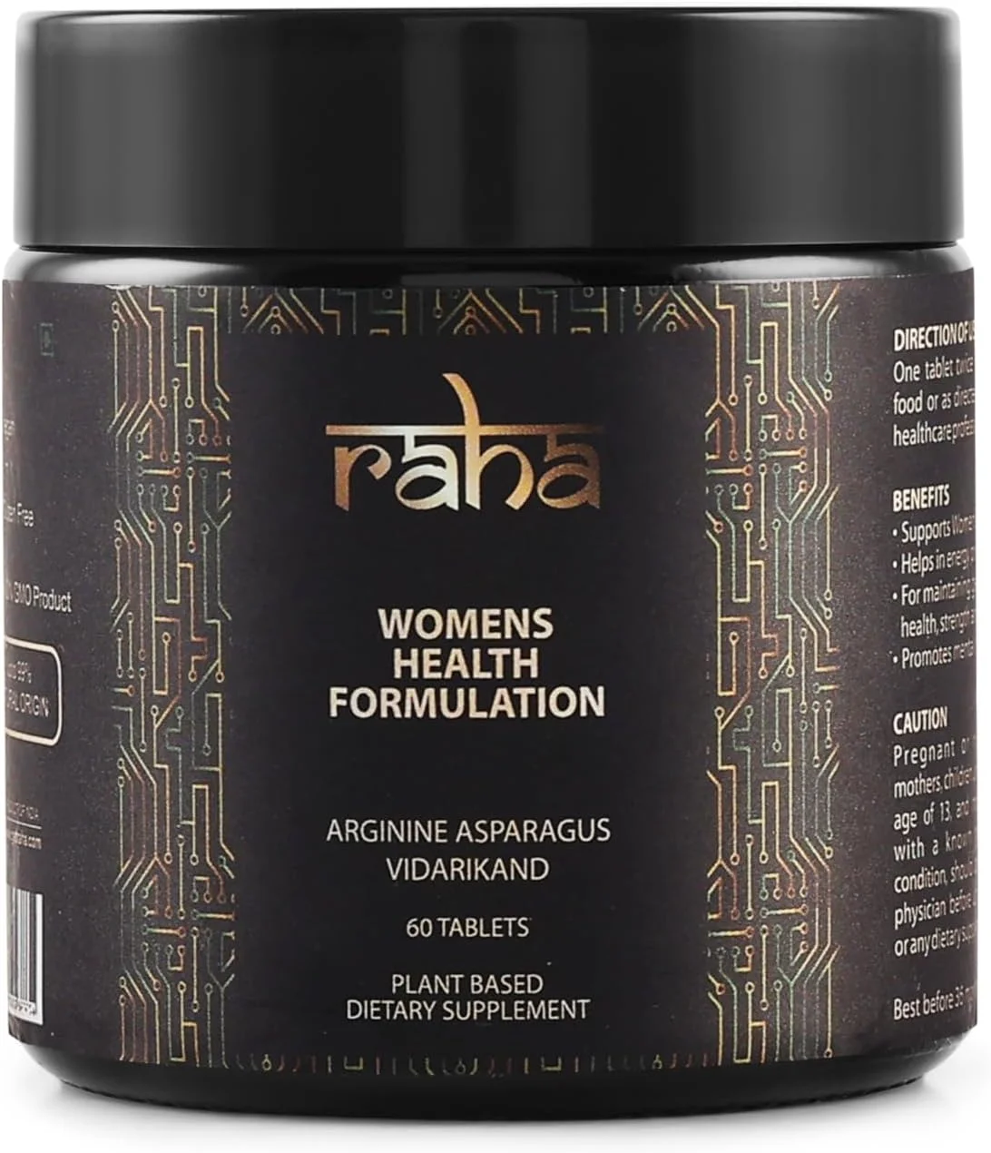 رها - فرمولاسیون سلامت بانوان (مارچوبه نیرگوندی)، مکمل غذایی گیاهی، برای شادابی کامل بانوان، افزایش قدرت، عملکرد و انگیزه - 60 قرص