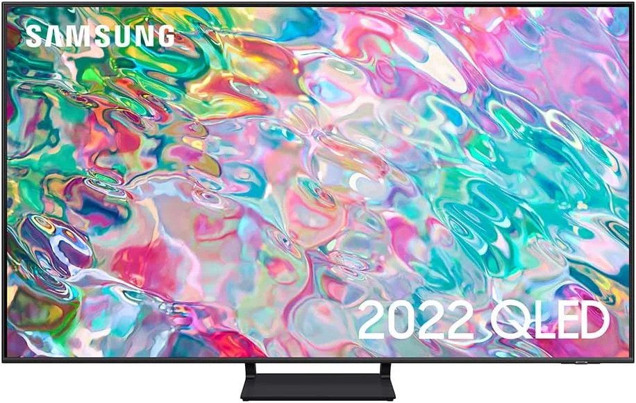 تلویزیون هوشمند 55 اینچ سامسونگ QLED 4K مدل 2022 - پردازنده Quantum 4K با صدای تطبیقی هوش مصنوعی و Super Ultrawide Gameview PC On TV - مدل 55Q70B - نسخه بین المللی تلویزیون هوشمند 55 اینچ سامسونگ QLED 4K مدل 2022 - پردازنده Quantum 4K با صدای تطبیقی هوش مصنوعی و Super Ultrawide Gameview PC On TV - مدل 55Q70B - نسخه بین المللی