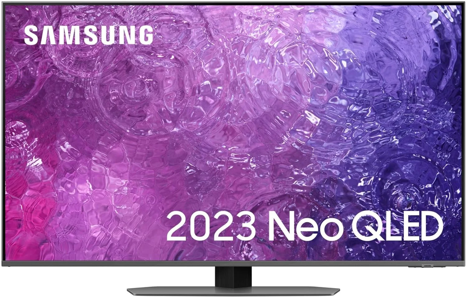 تلویزیون هوشمند 43 اینچ سامسونگ QN90C 4K Neo QLED HDR (مدل 2023) - نرخ نوسازی 144 هرتز، Dolby Atmos Object، دارای Alexa داخلی و صفحه نمایش ضد انعکاس (بازسازی شده) تلویزیون هوشمند 43 اینچ سامسونگ QN90C 4K Neo QLED HDR (مدل 2023) - نرخ نوسازی 144 هرتز، Dolby Atmos Object، دارای Alexa داخلی و صفحه نمایش ضد انعکاس (بازسازی شده)