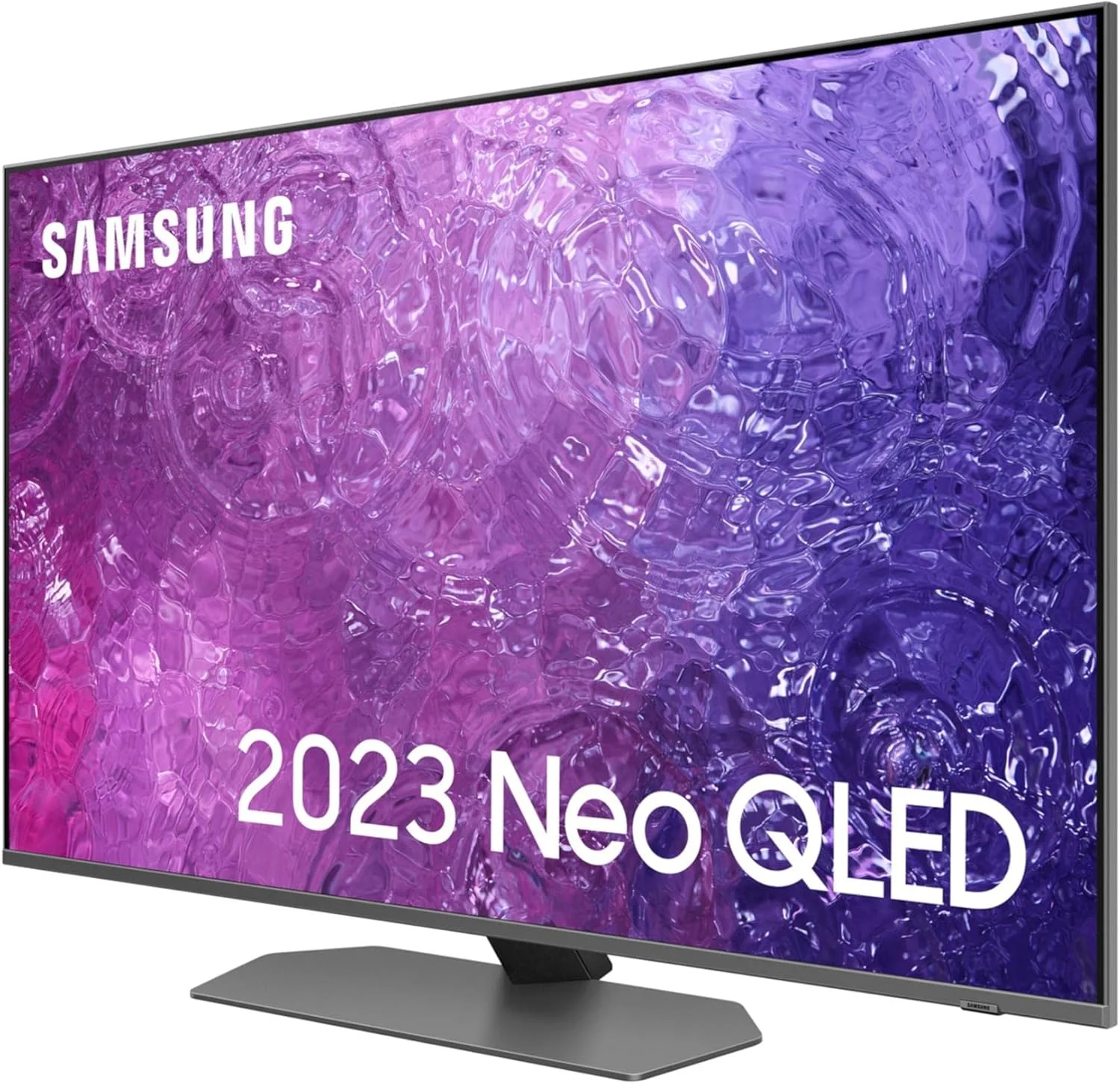 تلویزیون هوشمند 43 اینچ سامسونگ QN90C 4K Neo QLED HDR (مدل 2023) - نرخ نوسازی 144 هرتز، Dolby Atmos Object، دارای Alexa داخلی و صفحه نمایش ضد انعکاس (بازسازی شده) تلویزیون هوشمند 43 اینچ سامسونگ QN90C 4K Neo QLED HDR (مدل 2023) - نرخ نوسازی 144 هرتز، Dolby Atmos Object، دارای Alexa داخلی و صفحه نمایش ضد انعکاس (بازسازی شده)