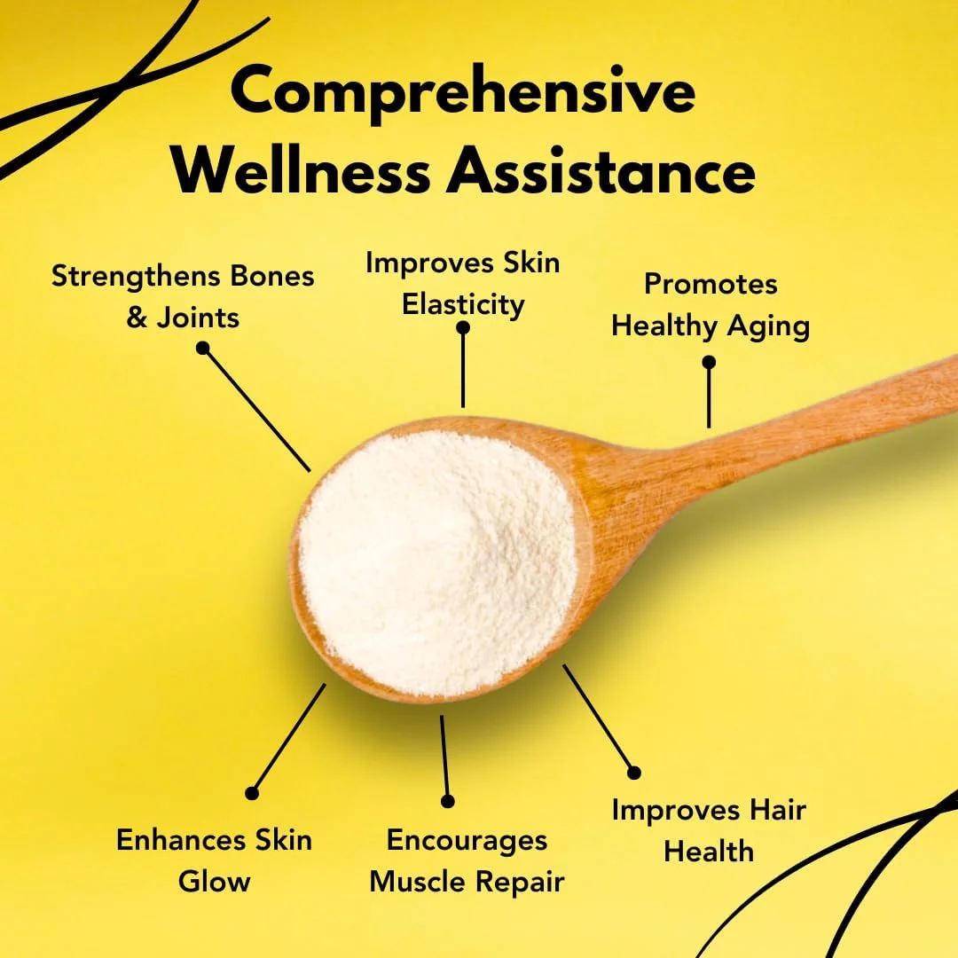 پودر کلاژن هیدرولیز شده فرانسوی (پپتید) برای پوست، مفاصل و استخوان ها، مو و ناخن، مکمل غذایی پروتئینی (شیشه)