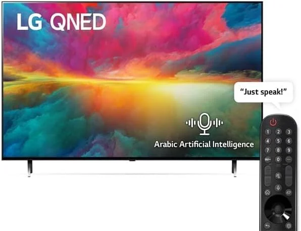 تلویزیون هوشمند 55 اینچ ال جی QNED 4K UHD WebOS با هوش مصنوعی ThinQ و Active HDR (سری QNED756) مدل مشکی - 55QNED756RB-AMAE تلویزیون هوشمند 55 اینچ ال جی QNED 4K UHD WebOS با هوش مصنوعی ThinQ و Active HDR (سری QNED756) مدل مشکی - 55QNED756RB-AMAE