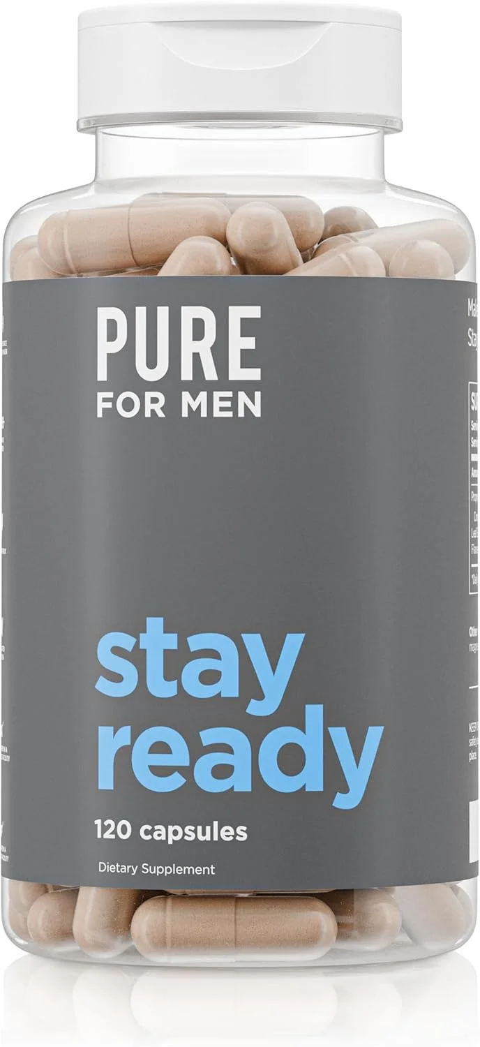 مکمل فیبر گیاهی پاکیزگی مردانه - فرمول اختصاصی اثبات شده (120 کپسول با آلوئه ورا)