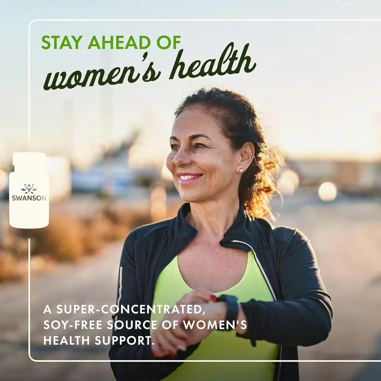 جنیستئین بدون سویا Swanson - مکمل گیاهی برای بانوان، تقویت کننده آسایش جسمانی و تعادل خلق و خو - فرمول سلامت طبیعی - (60 کپسول گیاهی، 125 میلی گرم در هر کپسول)