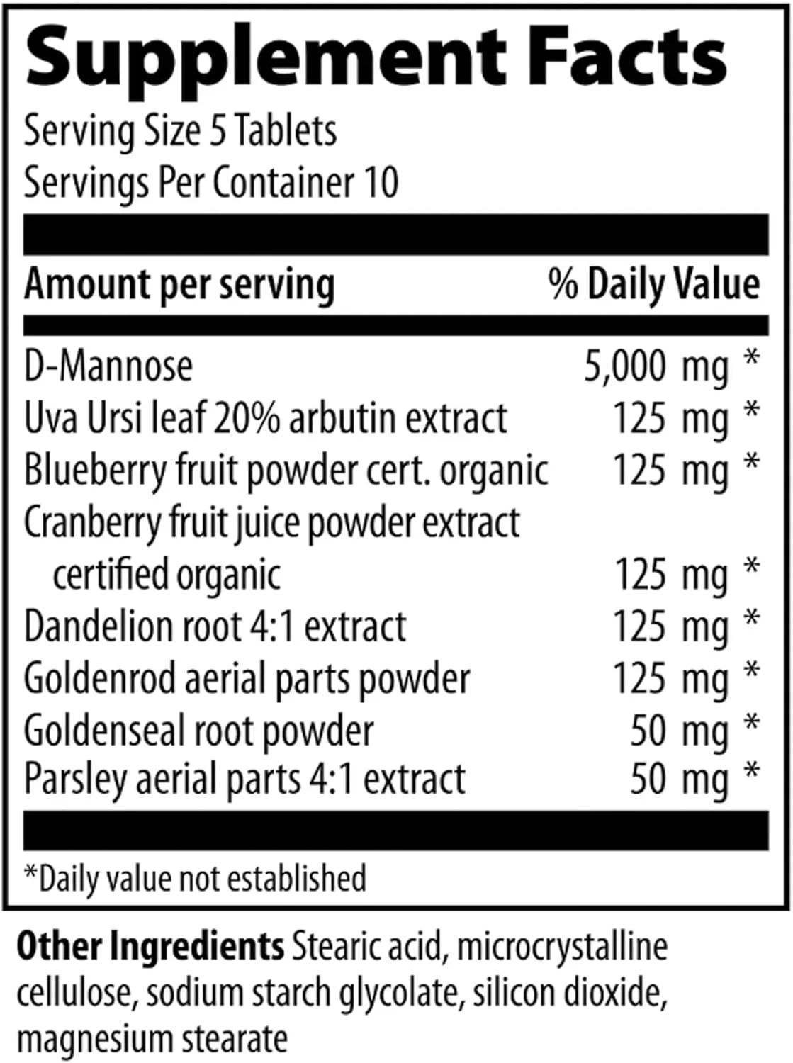 قرص های سلامت دستگاه ادراری Vibrant Health، 50 عدد