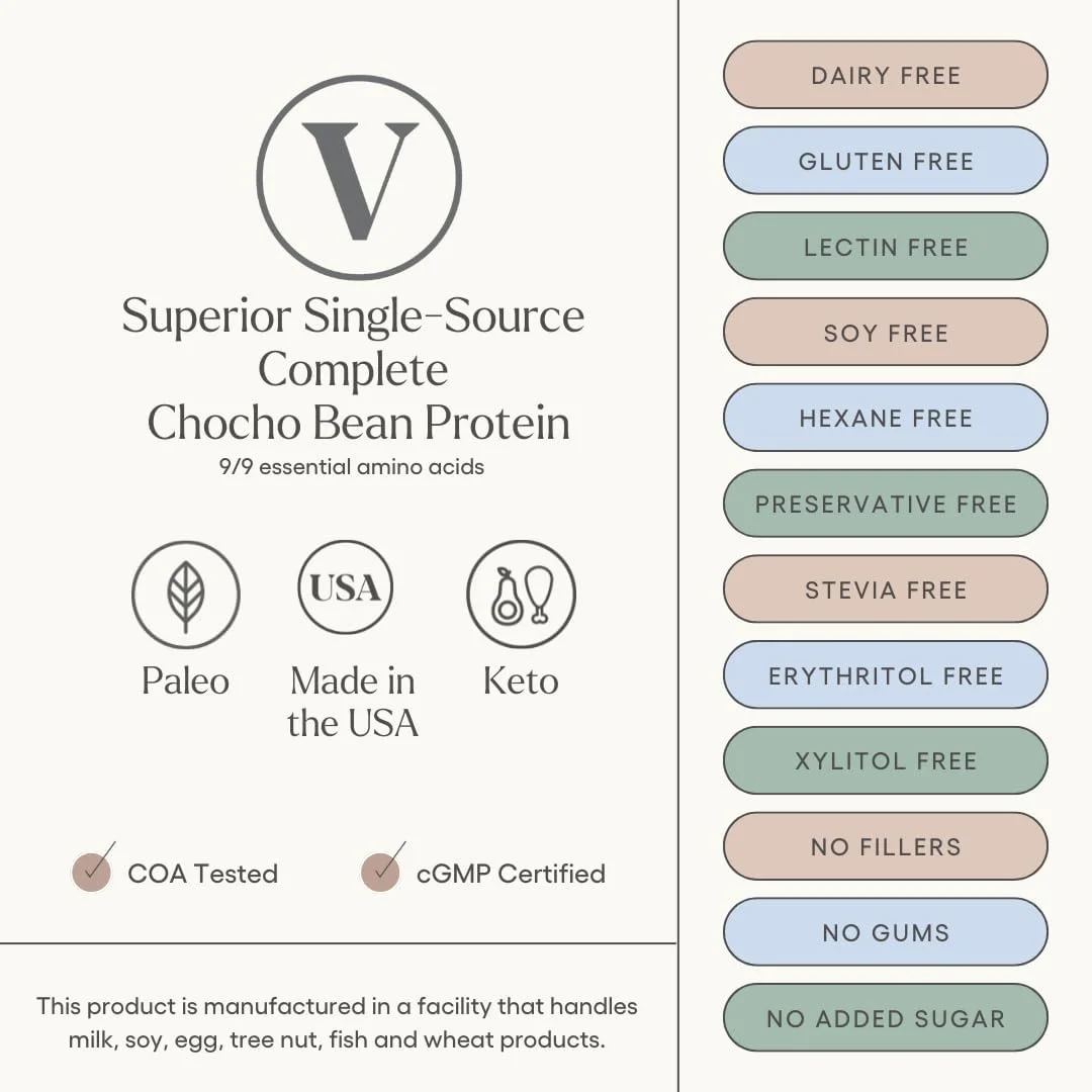 پودر پروتئین گیاهی وانیلی Be Well by Kelly، پروتئین گیاهی 20 گرمی، فیبر 8 گرمی، کربوهیدرات خالص 0 (3 ماده، 20 سروینگ) 9 آمینو اسید + 3 BCAA، بدون سویا، بدون لبنیات، بدون استویا، بدون شکر افزوده 760 گرم