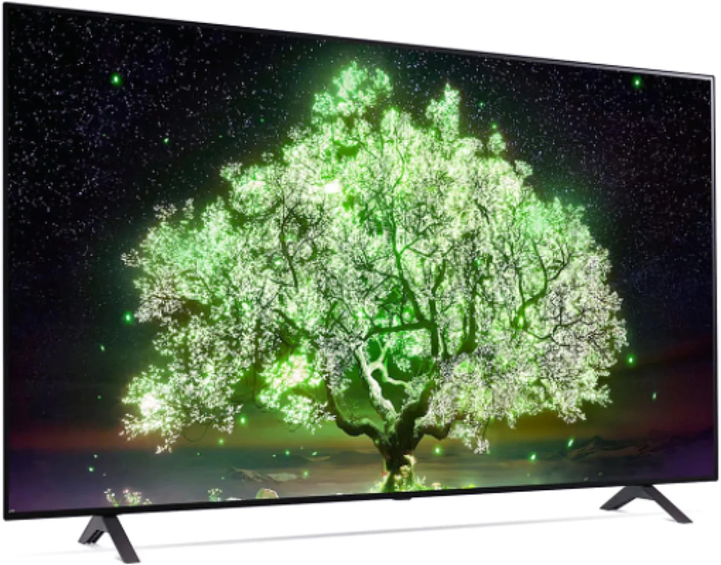 تلویزیون 65 اینچ ال جی OLED با طراحی صفحه سینما، کیفیت 4K Cinema HDR، سیستم عامل هوشمند WebOS با هوش مصنوعی ThinQ و فناوری Pixel Dimming - مدل OLED65A1PVA (مدل 2021)