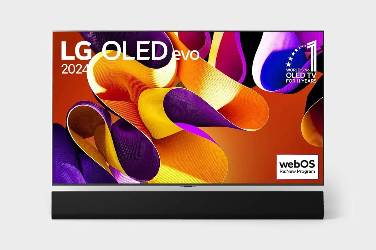 تلویزیون هوشمند 77 اینچ LG OLED evo G4 4K با ریموت جادویی AI، Dolby Vision و webOS24 مدل 2024 - مشکی