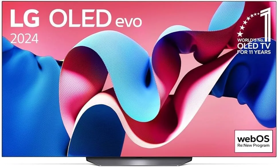 تلویزیون هوشمند 65 اینچ ال جی OLED AI CS4 4K، مشکی، OLED65CS4