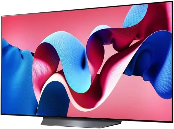تلویزیون هوشمند 4K ال جی مدل CS4 با صفحه نمایش 55 اینچ OLED و پردازنده AI، مشکی، OLED55CS4