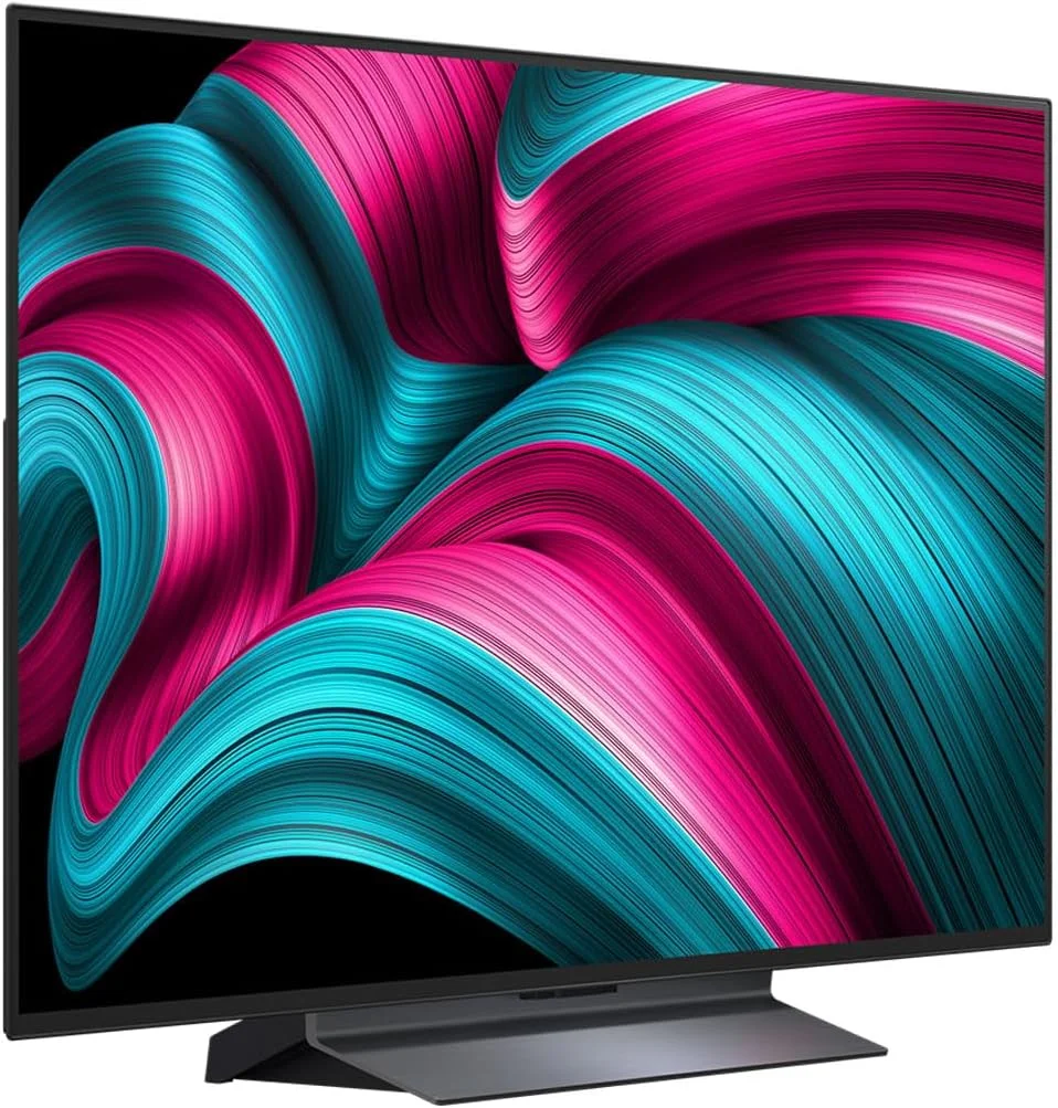 تلویزیون هوشمند 4K الجی OLED48C56 با نرخ تازهسازی 144 هرتز، فناوری OLED evo و پردازنده هوش مصنوعی، سایز 48 اینچ تلویزیون هوشمند 4K الجی OLED48C56 با نرخ تازهسازی 144 هرتز، فناوری OLED evo و پردازنده هوش مصنوعی، سایز 48 اینچ