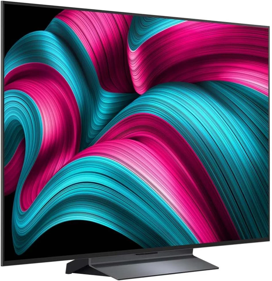 تلویزیون هوشمند 4K ال‌جی OLED55C56 با پنل OLED evo، نرخ تازه‌سازی 144 هرتز و پردازنده هوش مصنوعی α9، سایز 55 اینچ