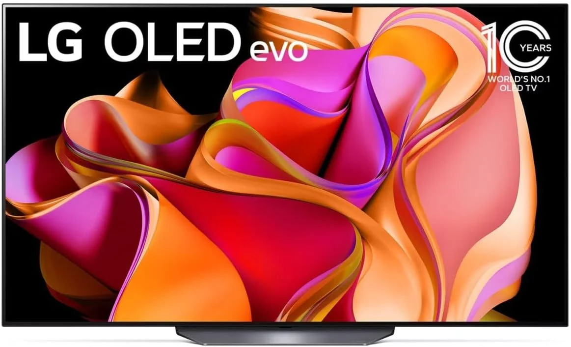 تلویزیون هوشمند 4K اولد LG مدل OLED55CS3VA.AMAE سری Evo CS3، سایز 55 اینچ، مشکی