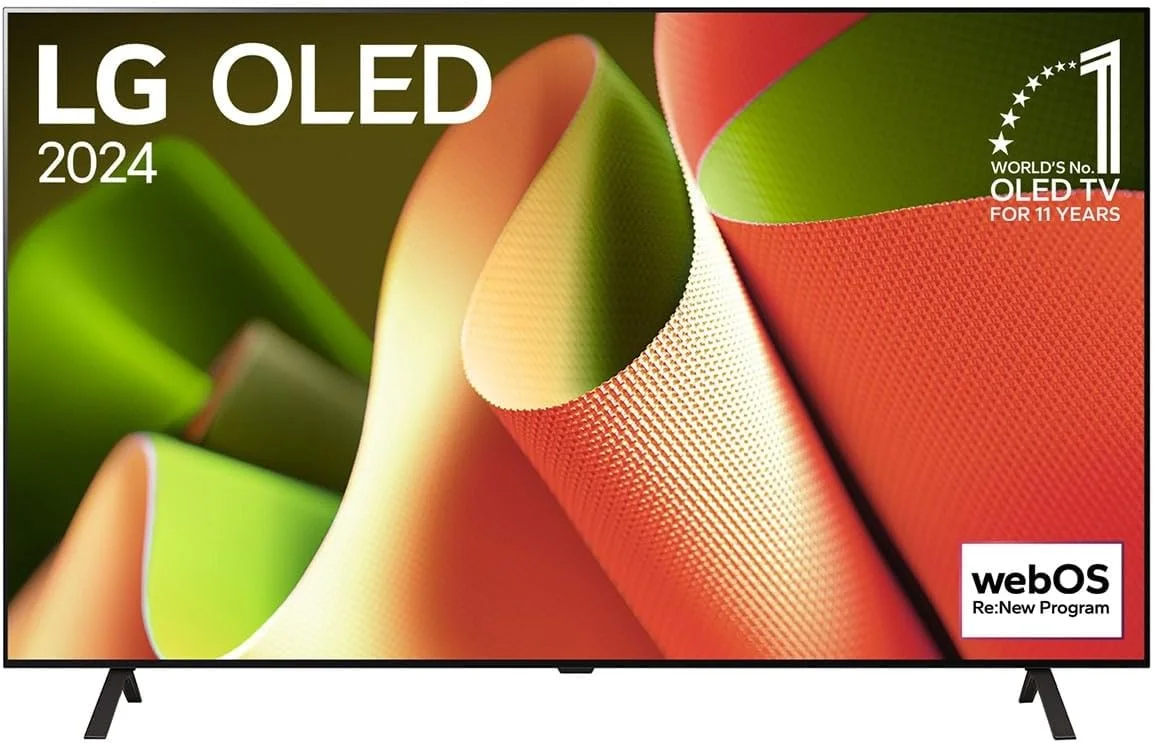 تلویزیون هوشمند 4K ال جی OLED77B46LA سایز 77 اینچ با هوش مصنوعی ThinQ، ریموت جادویی، Dolby Vision، webOS24، مشکی 2024