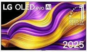 تلویزیون هوشمند 4K ال‌جی OLED65G56 با نرخ نوسازی 165 هرتز، فناوری OLED evo و پردازنده هوش مصنوعی، سایز 65 اینچ