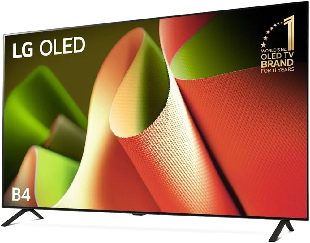 تلویزیون هوشمند 65 اینچی LG OLED65B46LA Ultra HD OLED 4K با هوش مصنوعی ThinQ، Dolby Vision IQ، Dolby Atmos، webOS، Alexa داخلی، Google Assistant، HDMI 2.1، حالت بازی 2024 مشکی