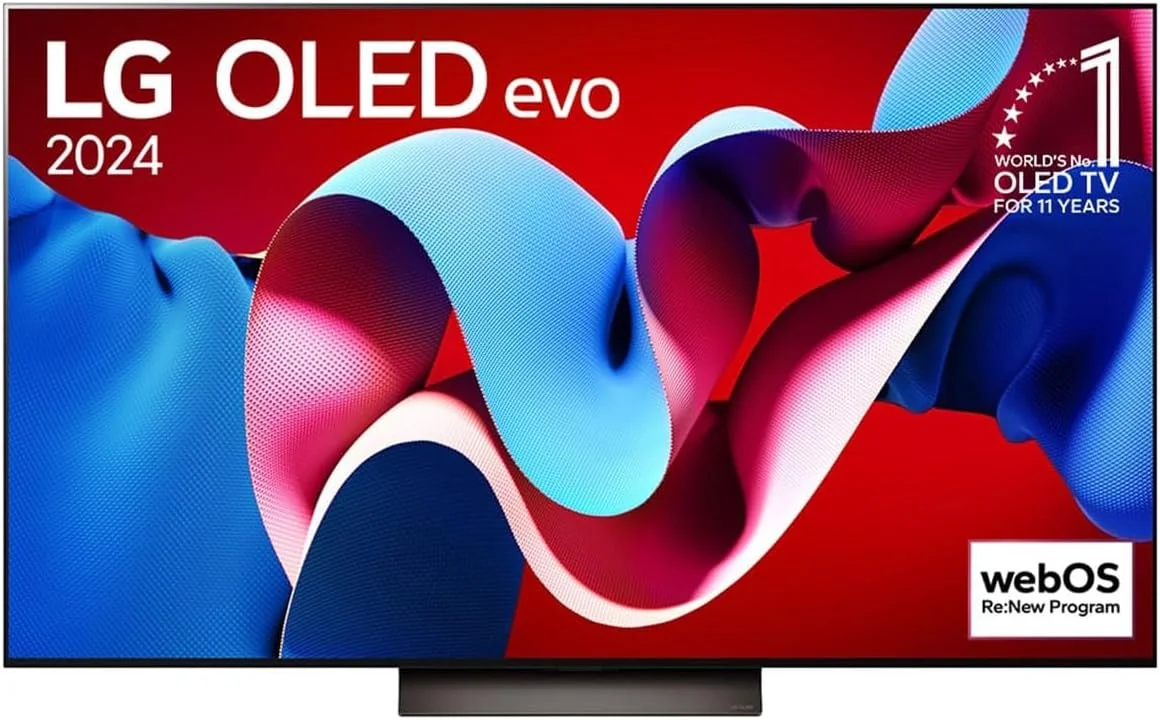 تلویزیون هوشمند 65 اینچ LG OLED evo C4 4K با ریموت جادویی AI، دالبی ویژن و webOS24 مدل 2024 - مشکی