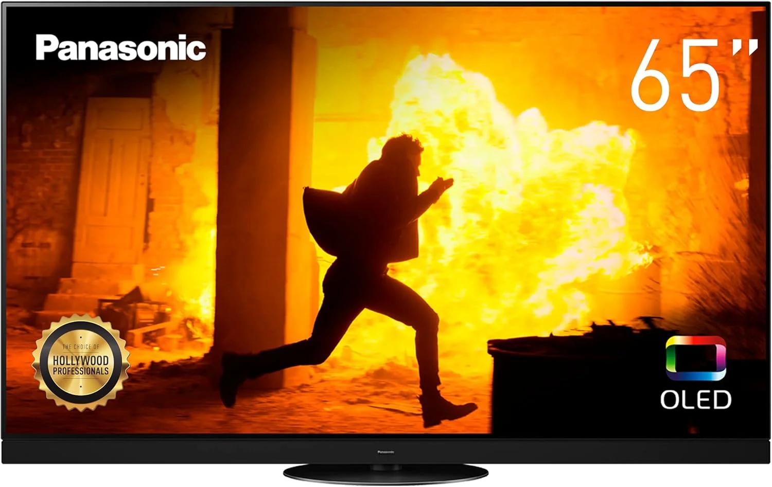 تلویزیون هوشمند 65 اینچ پاناسونیک OLED 4K HDR 120Hz UHD با پشتیبانی از HDR10+ Dolby Vision IQ Dolby Atmos Netflix Calibrated HDMI 2.1 ALLM و سازگار با Google Assistant و Alexa - TH-65HZ1500M