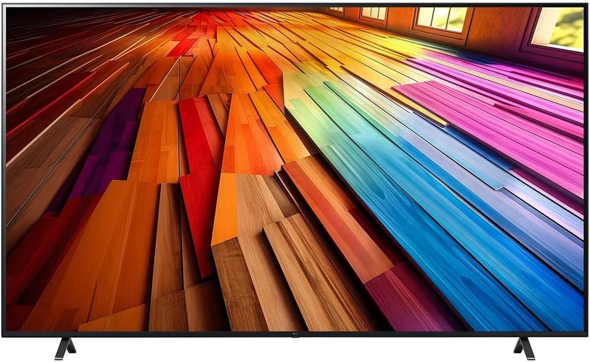 تلویزیون هوشمند 86 اینچ ال جی UHD UT80 4K با ریموت جادویی AI، HDR10 و webOS24 مدل 2024 - مشکی