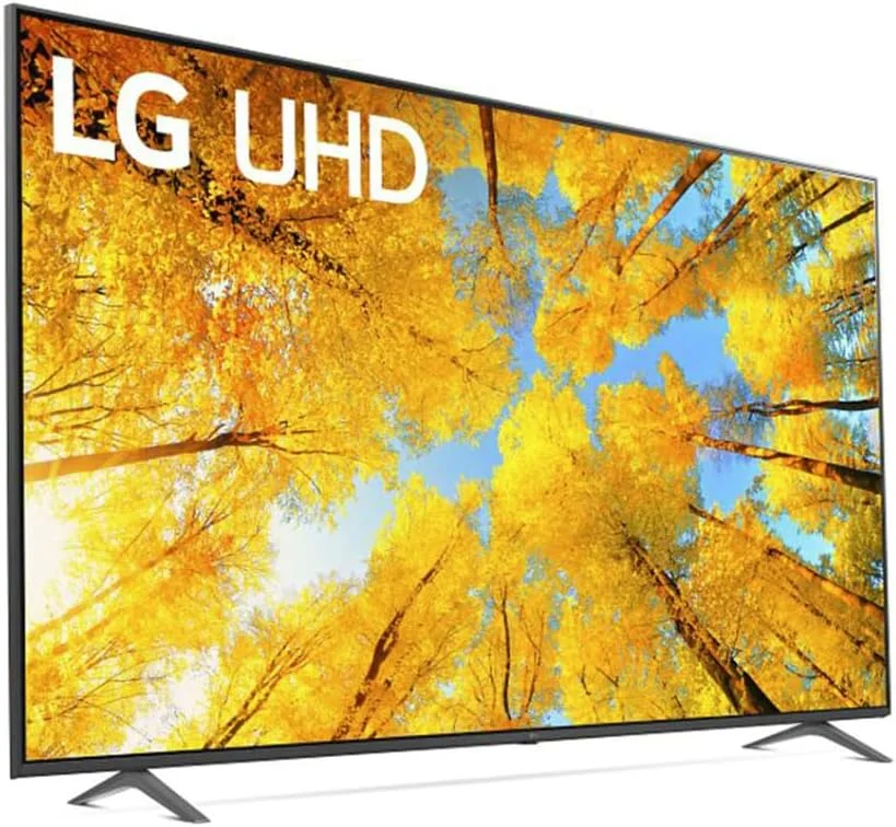 تلویزیون هوشمند 86 اینچی ال‌جی مدل UQ7590 با کیفیت UHD، مدل 86UQ7590PUD، سال 2022 - مجهز به هوش مصنوعی 4K، دارای الکسا، رنگ خاکستری