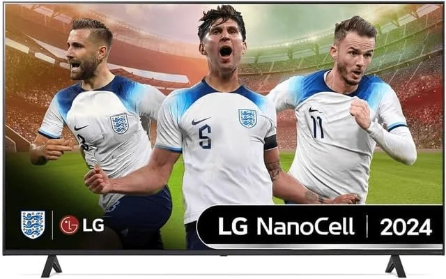 تلویزیون هوشمند 65 اینچ ال جی Nanocell Nano81 4K با ریموت جادویی Ai، Hdr10 و Webos24 مدل 65Nano81T6A.Amve رنگ مشکی