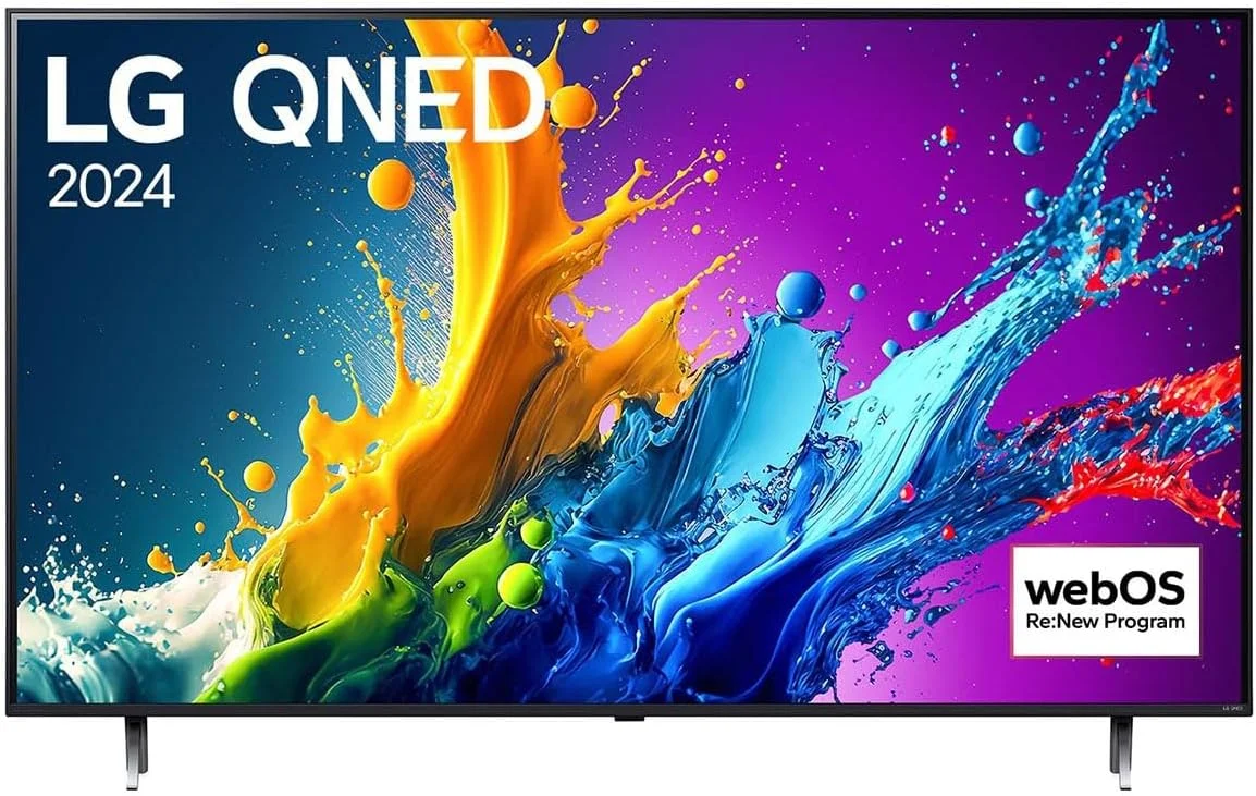 تلویزیون هوشمند 4K الجی مدل QNED80 با صفحه نمایش 75 اینچ، ریموت جادویی AI، HDR10 و سیستم عامل webOS24، سال 2024، رنگ مشکی تلویزیون هوشمند 4K الجی مدل QNED80 با صفحه نمایش 75 اینچ، ریموت جادویی AI، HDR10 و سیستم عامل webOS24، سال 2024، رنگ مشکی