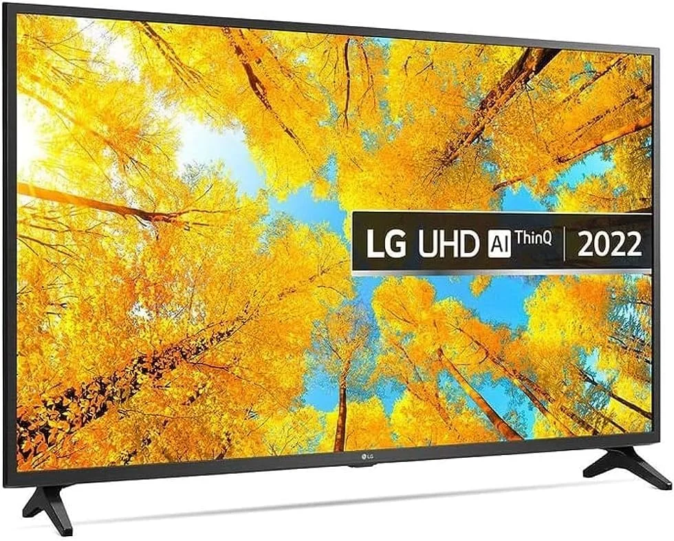 تلویزیون هوشمند ال جی UHD 4K سایز 55 اینچ سری UQ7500، طراحی سینما اسکرین 4K Active HDR WebOS Smart AI ThinQ – مدل 55UQ75006LG (مدل 2022) تلویزیون هوشمند ال جی UHD 4K سایز 55 اینچ سری UQ7500، طراحی سینما اسکرین 4K Active HDR WebOS Smart AI ThinQ – مدل 55UQ75006LG (مدل 2022)