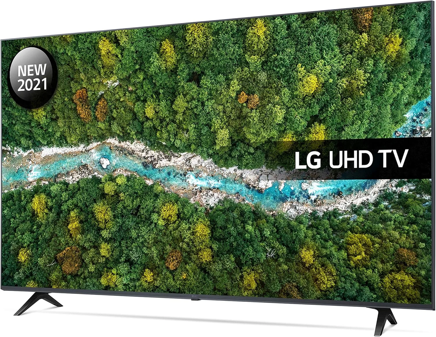 تلویزیون ال جی 50UP77006LB سایز 50 اینچ 4K UHD HDR Smart LED (مدل 2021) با Freeview Play، Prime Video، Netflix، Disney+، سازگار با Google Assistant و Alexa (بازسازی شده) تلویزیون ال جی 50UP77006LB سایز 50 اینچ 4K UHD HDR Smart LED (مدل 2021) با Freeview Play، Prime Video، Netflix، Disney+، سازگار با Google Assistant و Alexa (بازسازی شده)