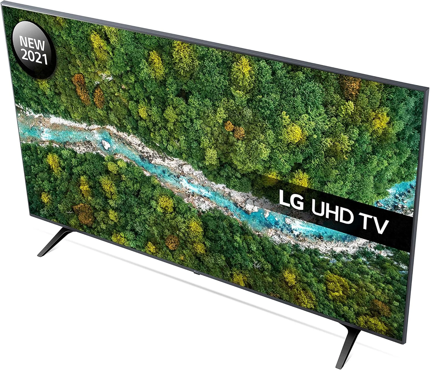 تلویزیون ال جی 50UP77006LB سایز 50 اینچ 4K UHD HDR Smart LED (مدل 2021) با Freeview Play، Prime Video، Netflix، Disney+، سازگار با Google Assistant و Alexa (بازسازی شده) تلویزیون ال جی 50UP77006LB سایز 50 اینچ 4K UHD HDR Smart LED (مدل 2021) با Freeview Play، Prime Video، Netflix، Disney+، سازگار با Google Assistant و Alexa (بازسازی شده)