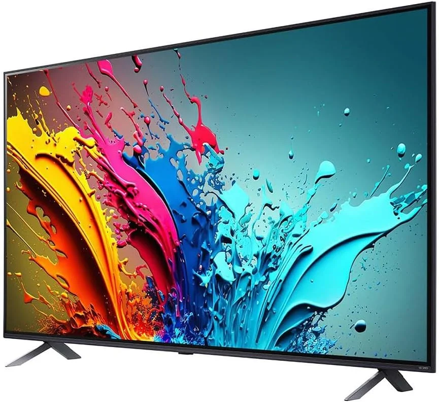 تلویزیون هوشمند 86 اینچ ال جی QNED مدل QNED86 4K با ریموت جادویی AI، HDR10 و webOS24، رنگ مشکی (سال 2024)