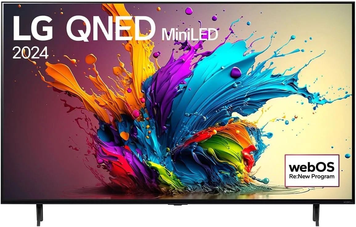 LG 65 Inch QNED MiniLED QNED90 Smart 4K TV AI Magic remote HDR10 webOS24 2024 Black