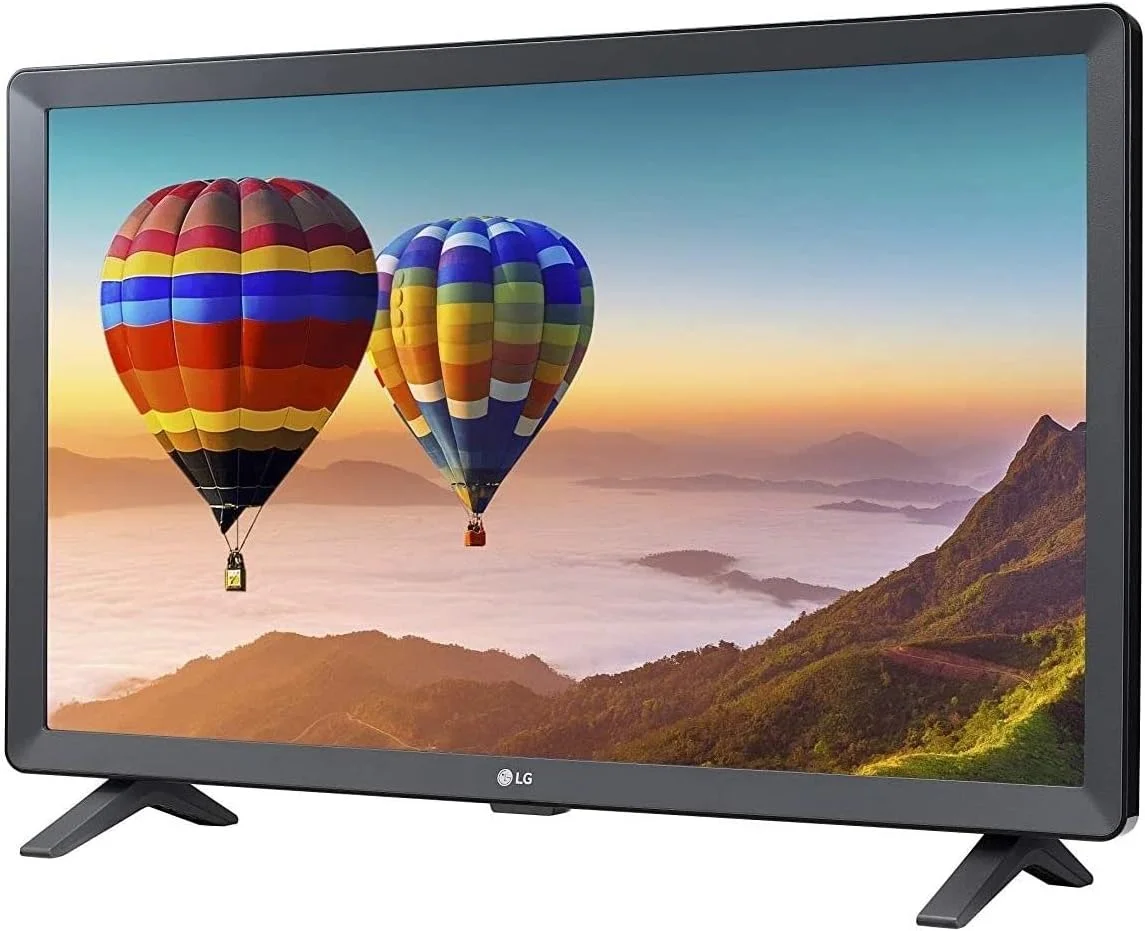 مانیتور تلویزیون هوشمند 24 اینچی ال‌جی مدل 24TN520S - ال‌ای‌دی، نمایشگر HD، قابلیت نصب روی دیوار، بلندگوی استریو 5 وات x 2، تلویزیون هوشمند WebOS 3.5، وای‌فای داخلی، رده انرژی A، مشکی (مدل 2020)